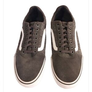 Men's Vans Ortholite Old Skool Iconic Sidestripe Suede & Canvas Sneakers…